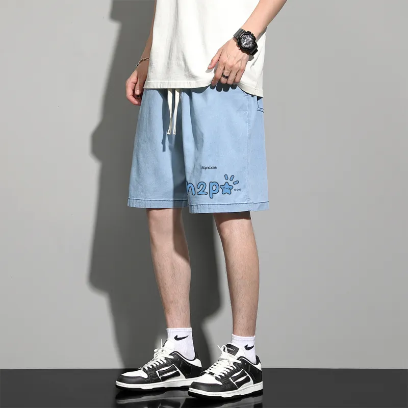 H2P Denim Shorts Unisex-15