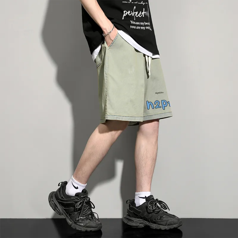 H2P Denim Shorts Unisex-3