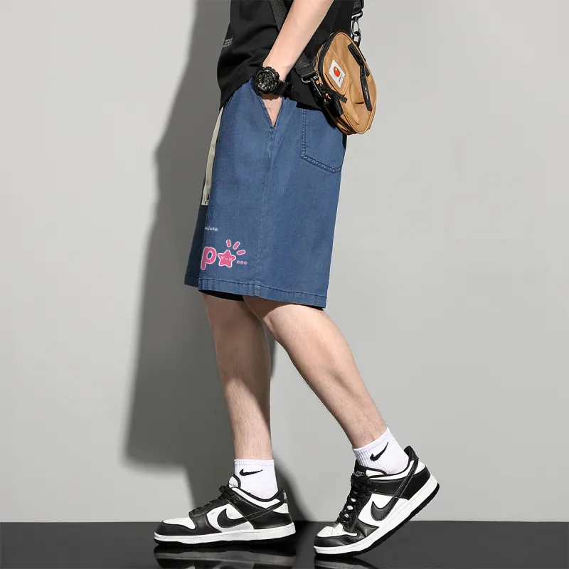 H2P Denim Shorts Unisex-11