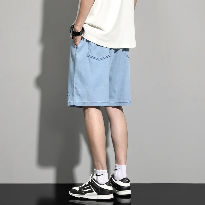 H2P Denim Shorts Unisex-17