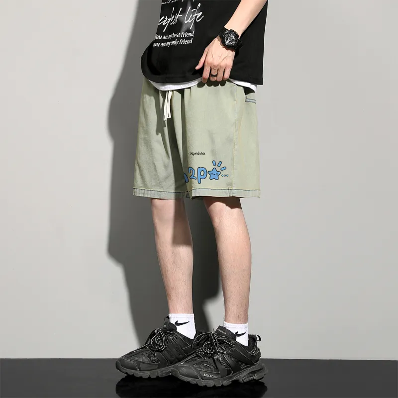 H2P Denim Shorts Unisex-5