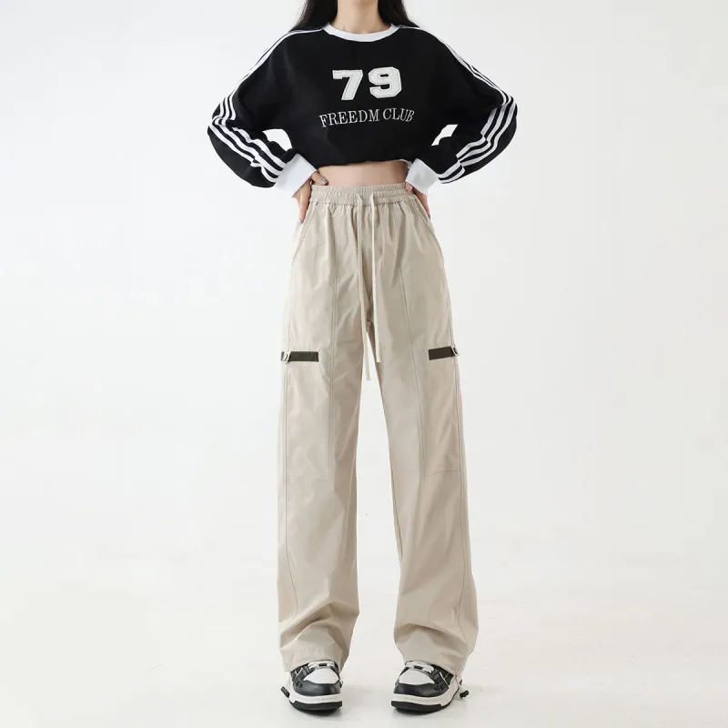H2P Casual Pants Unisex Sand Yellow-3