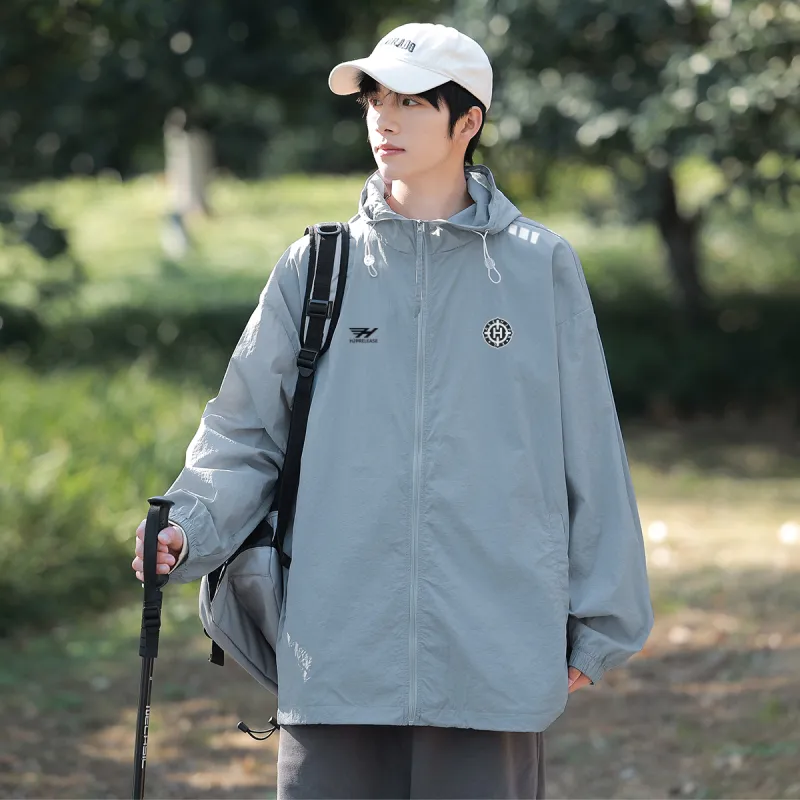 H2P Super Light Breathable Quick Dry UV Protection Long Sleeved Sun Protection Clothing Unisex-32