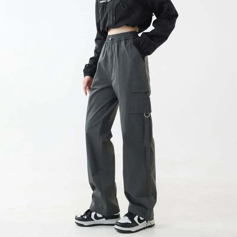 H2P Casual Pants Unisex Mauve Brown-19
