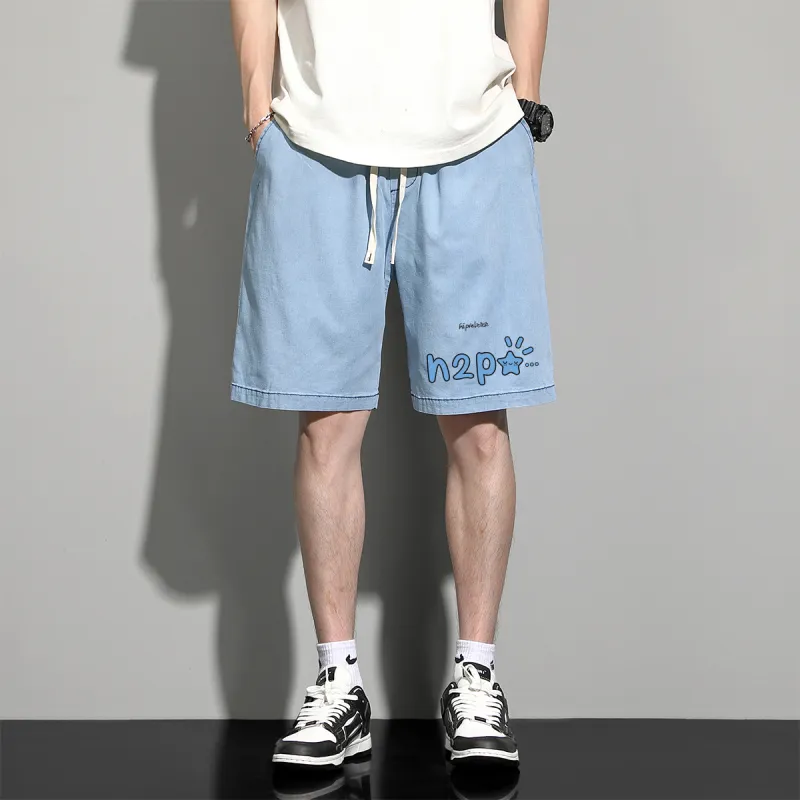 H2P Denim Shorts Unisex-14