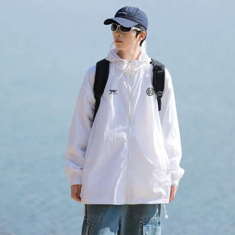 H2P Super Light Breathable Quick Dry UV Protection Long Sleeved Sun Protection Clothing Unisex-10
