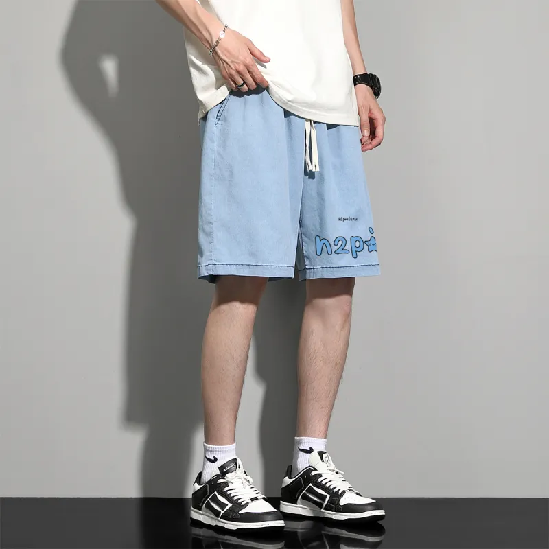 H2P Denim Shorts Unisex-16
