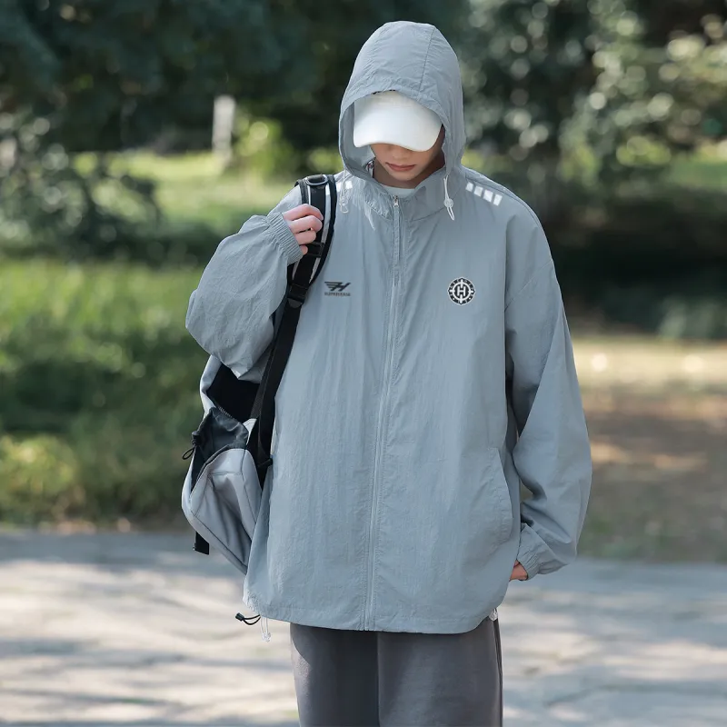 H2P Super Light Breathable Quick Dry UV Protection Long Sleeved Sun Protection Clothing Unisex-30
