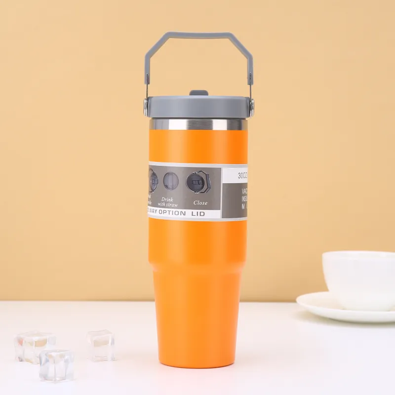 TANLU Outdoor Water Equipment Water Container 890ml Camping And Barbecue Stainless Steel-21