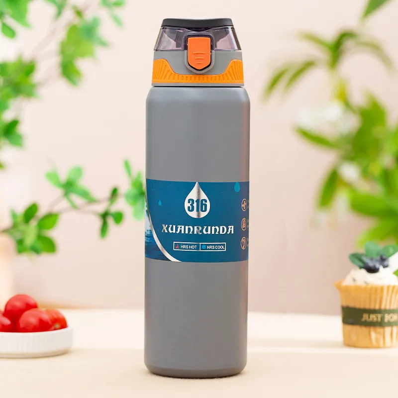 TANLU Outdoor Water Equipment Water Container 600ml 800ml Camping And Barbecue Stainless Steel-7