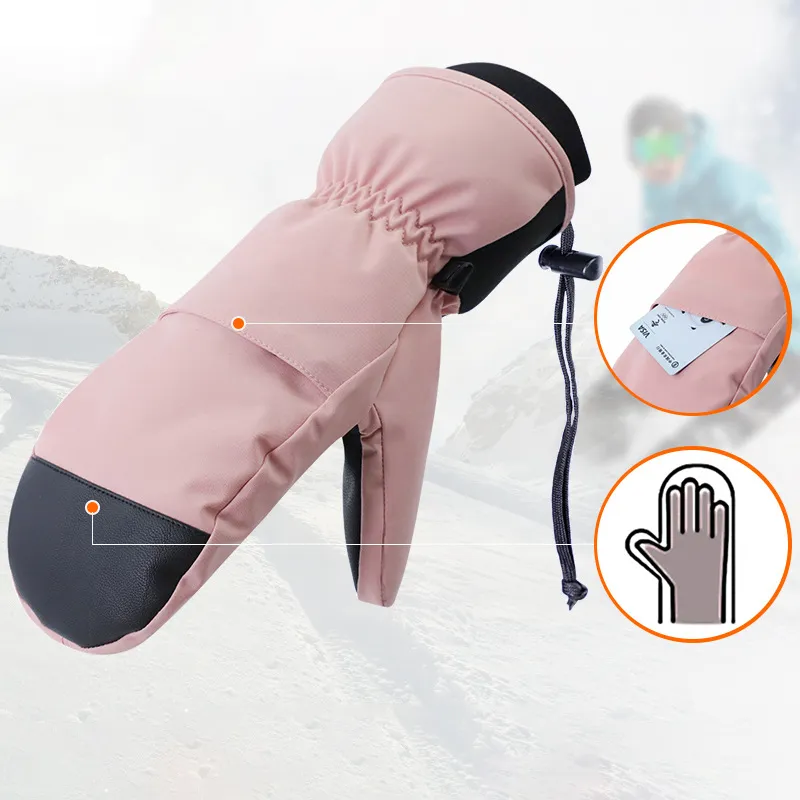 TANLU Skiing Arm Warmer Outdoor Mittens Unisex-6