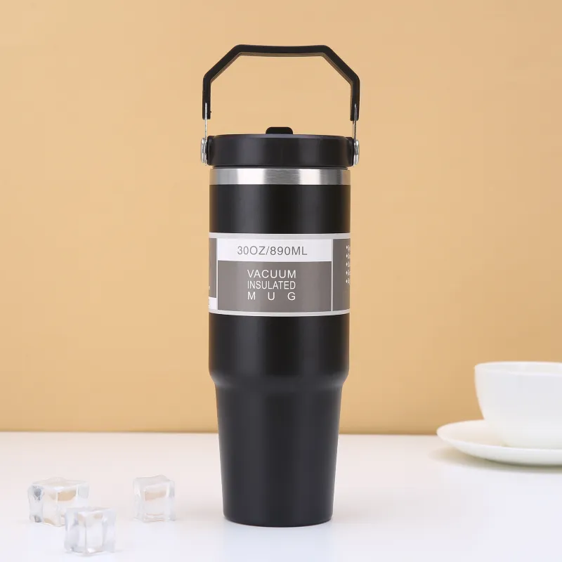 TANLU Outdoor Water Equipment Water Container 890ml Camping And Barbecue Stainless Steel-3