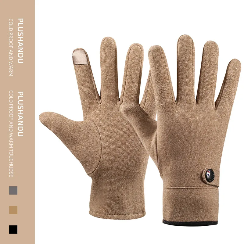 TANLU Riding Equipment Cycling Glove Winter Motorcycle Outdoor Sports Unisex Dralon Polyester-4