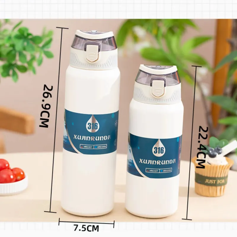 TANLU Outdoor Water Equipment Water Container 600ml 800ml Camping And Barbecue Stainless Steel-4