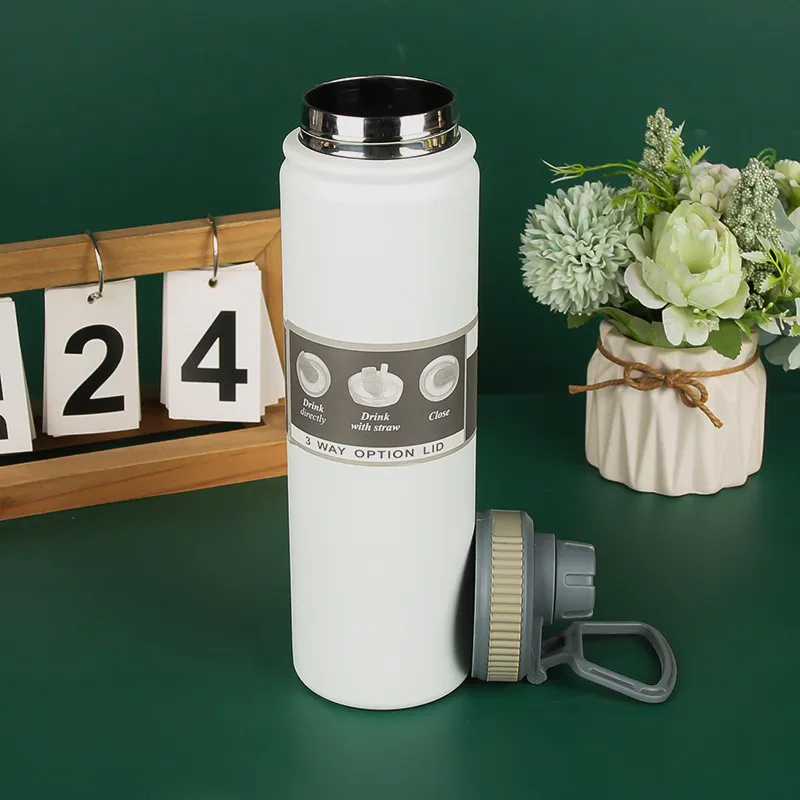TANLU Outdoor Water Equipment Water Container 800ml Stainless Steel-2