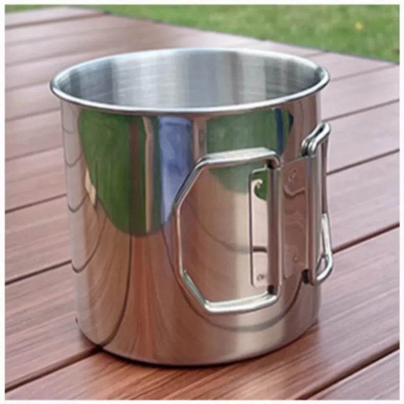 TANLU Outdoor Water Equipment 250ml 350ml 550ml Camping And Barbecue Stainless Steel-5