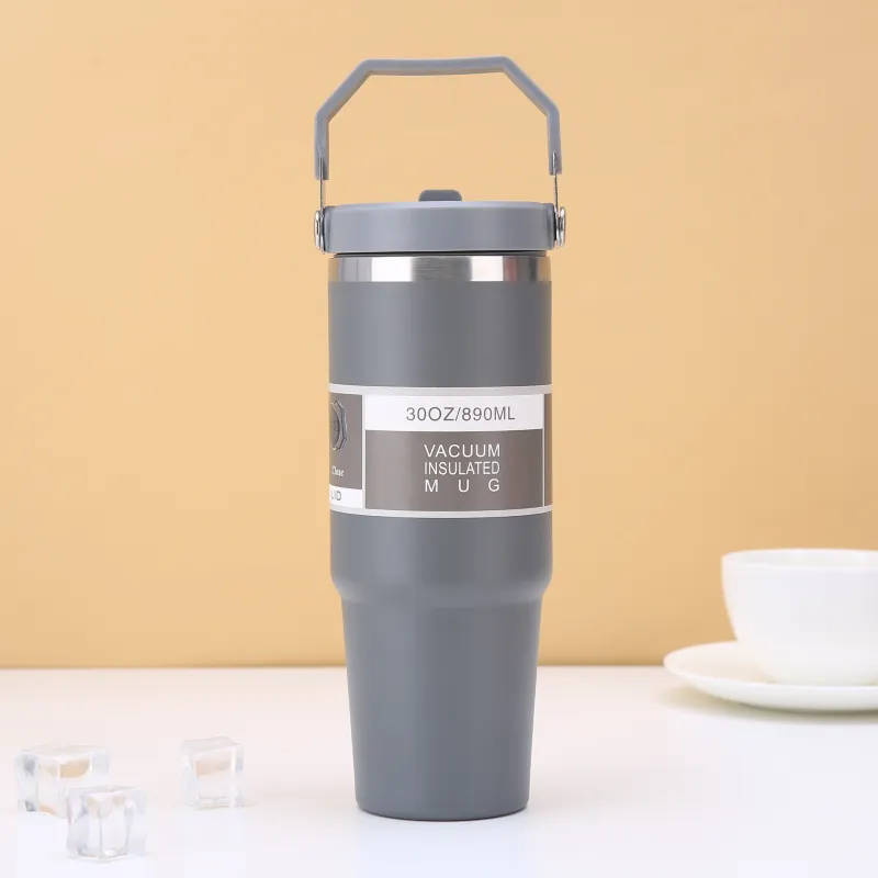 TANLU Outdoor Water Equipment Water Container 890ml Camping And Barbecue Stainless Steel-17