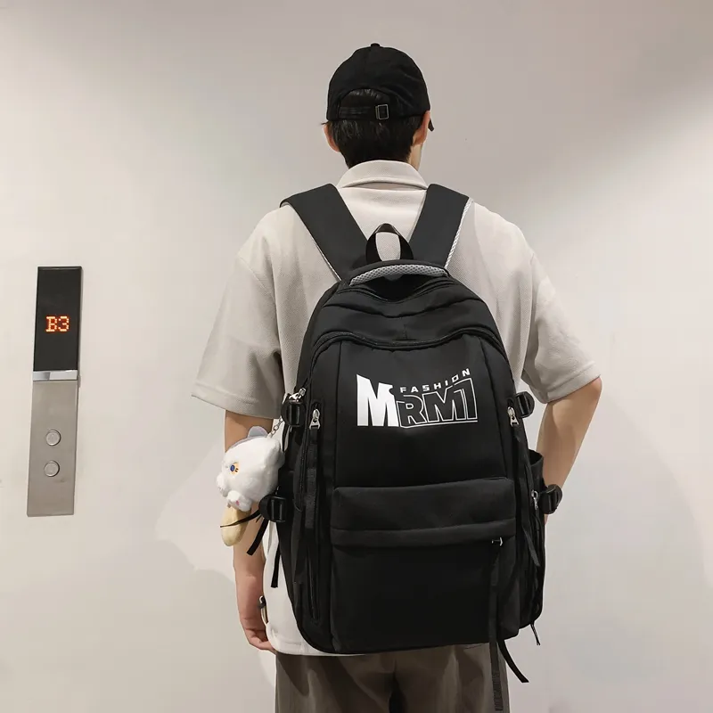 BRABOSTON Nylon Backpack Unisex Multicolor-6