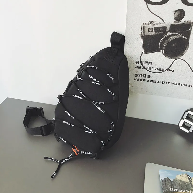 BRABOSTON Oxford Sling Bag Unisex White/Black/Green/Yellow/Khaki-8