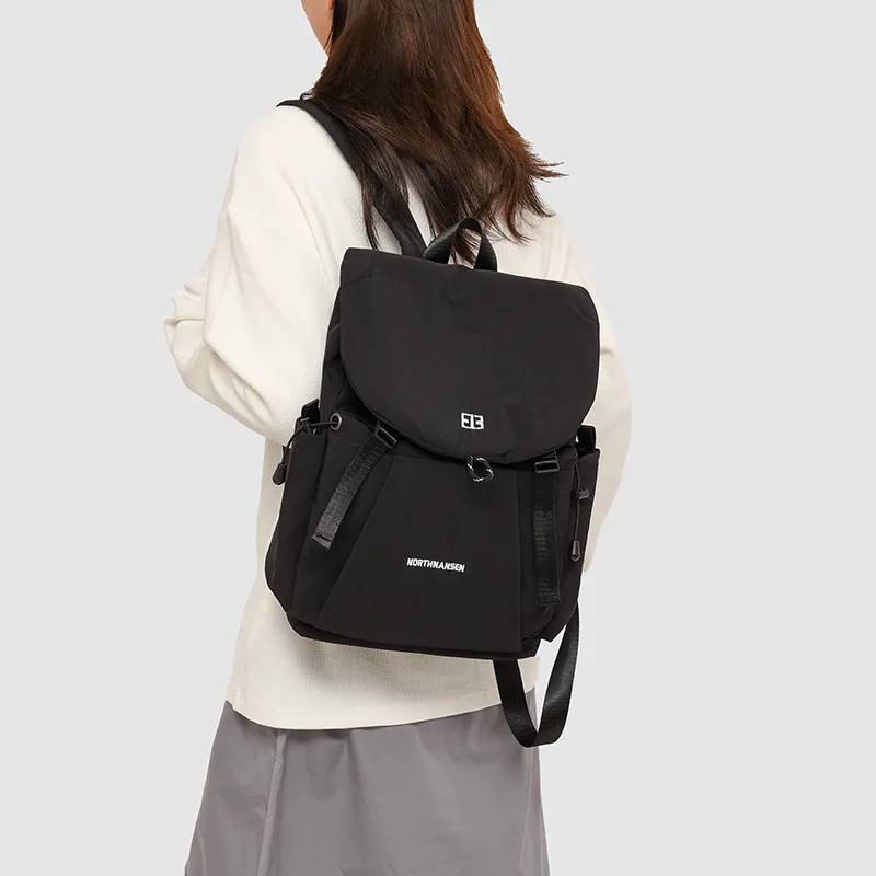 BRABOSTON Oxford Backpack Regular Unisex Black/Yellow/Green/Blue/Pink-1
