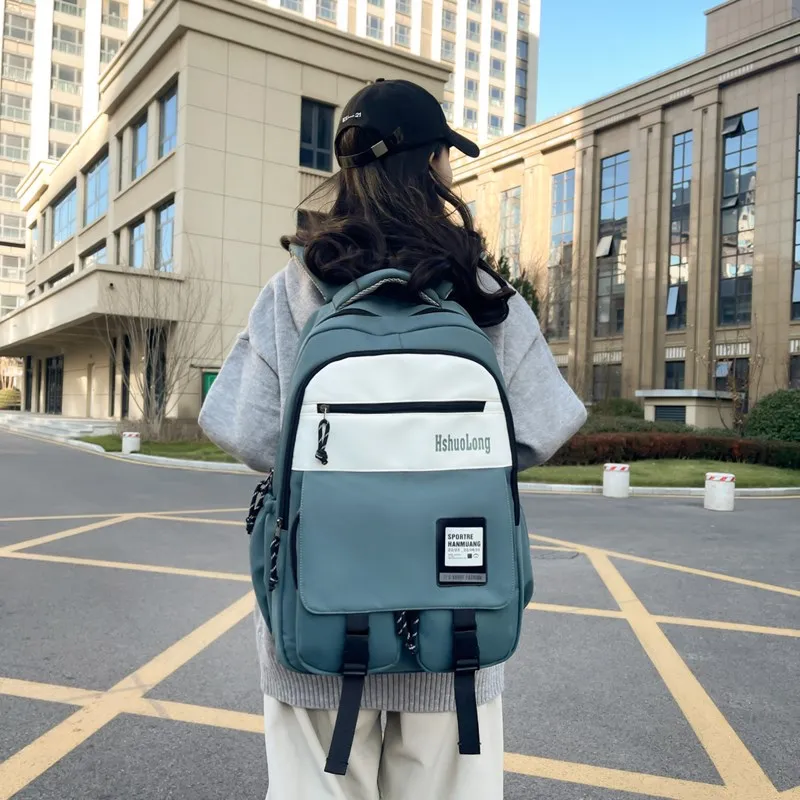 BRABOSTON Nylon Backpack Regular Unisex Multicolor-16