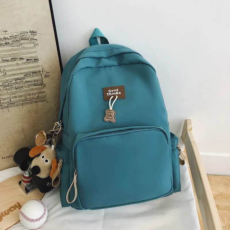 BRABOSTON Nylon Backpack Unisex Multicolor-12