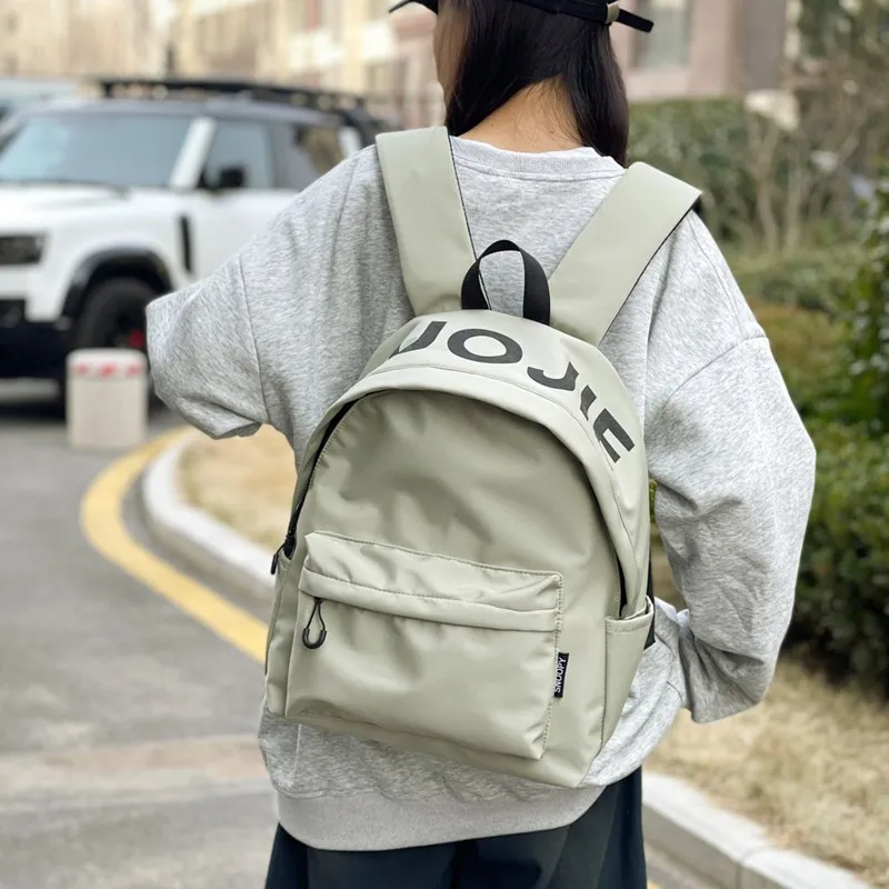BRABOSTON Nylon Backpack Unisex White/Black/Red/Blue-2