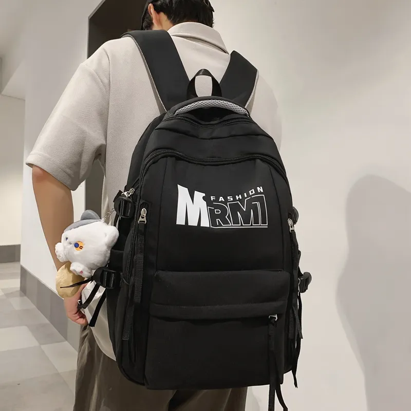 BRABOSTON Nylon Backpack Unisex Multicolor-5