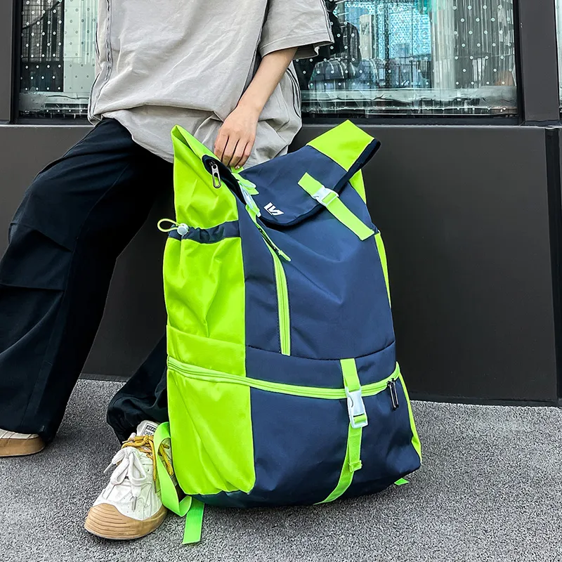 BRABOSTON Ultra Composite Fabric Backpack Unisex Blue/Gray/Black-5