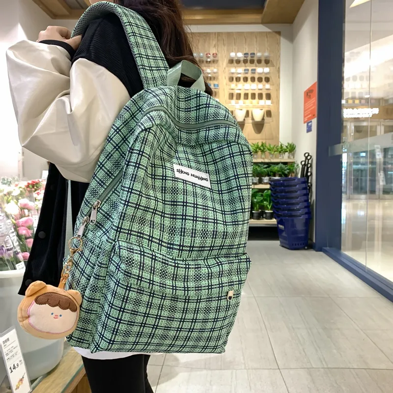BRABOSTON Nylon Fabric Backpack Regular Unisex Black-36