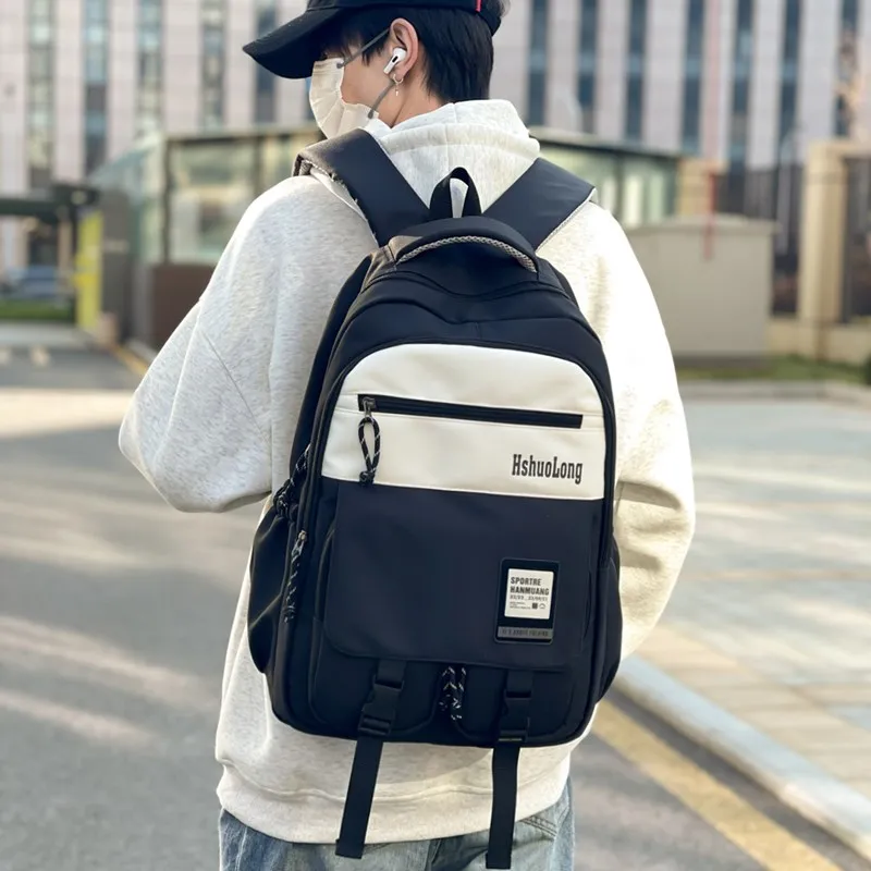 BRABOSTON Nylon Backpack Regular Unisex Multicolor-6