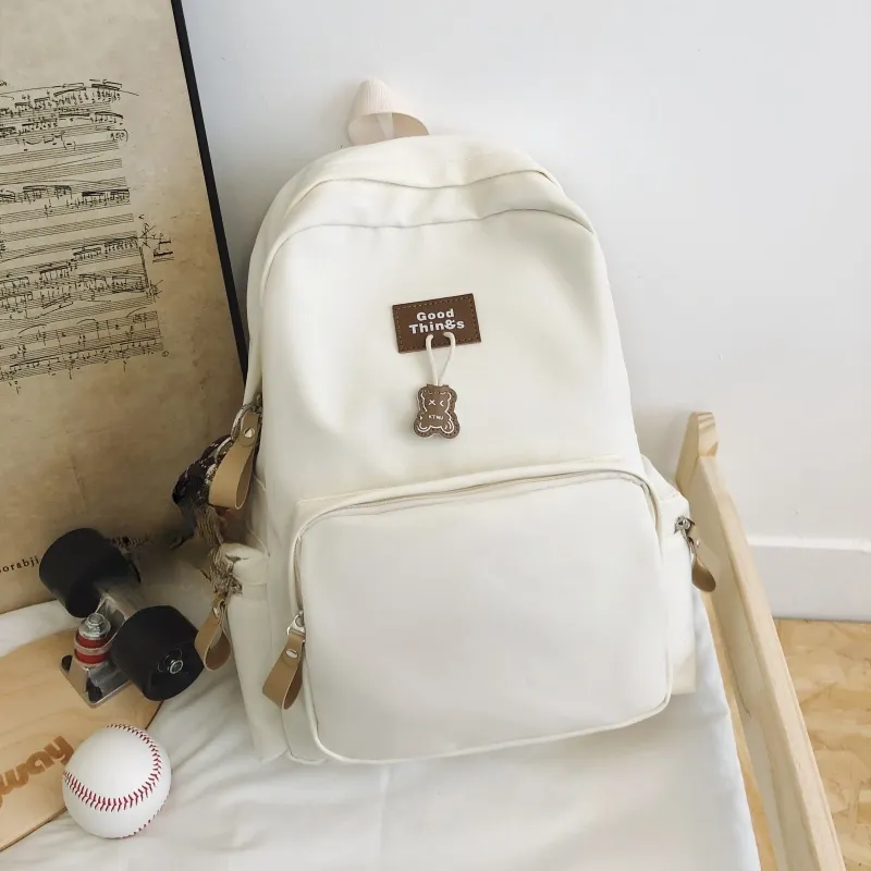 BRABOSTON Nylon Backpack Unisex Multicolor-4