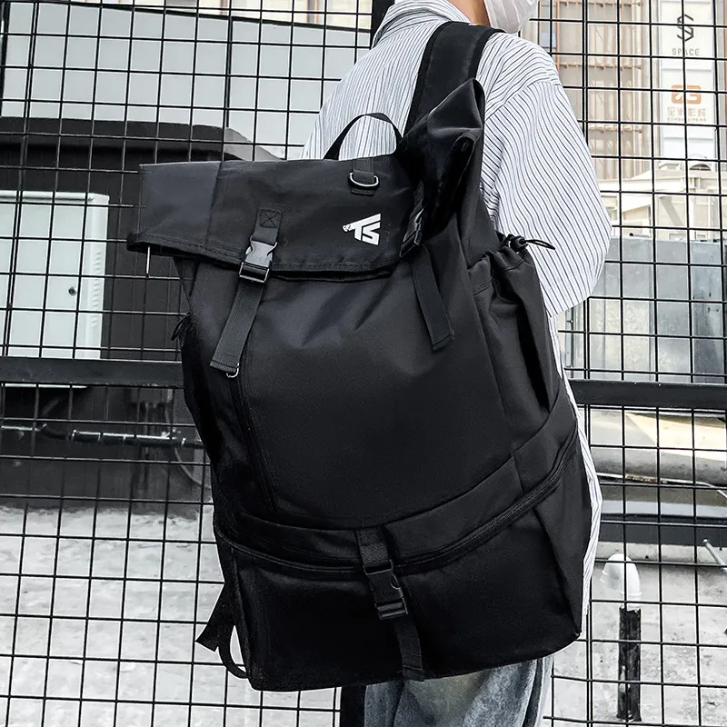 BRABOSTON Ultra Composite Fabric Backpack Unisex Blue/Gray/Black-19