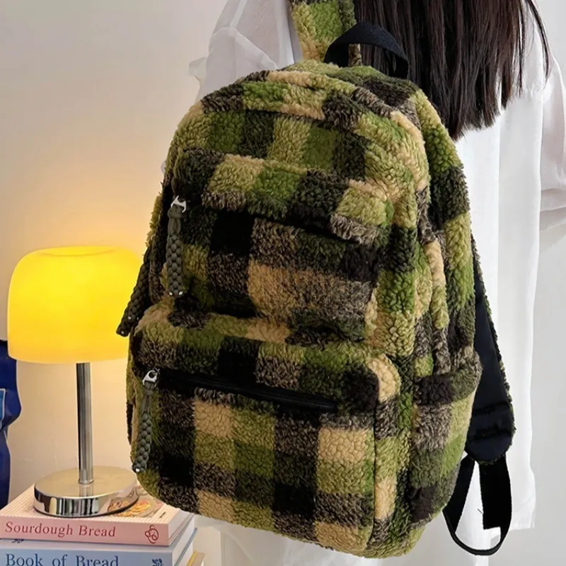 BRABOSTON Nylon Backpack Unisex White, Red, Purple, Green-7