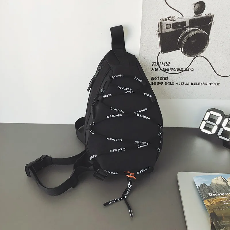 BRABOSTON Oxford Sling Bag Unisex White/Black/Green/Yellow/Khaki-9
