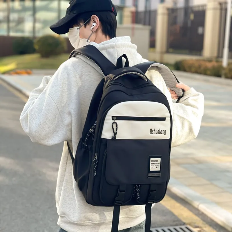 BRABOSTON Nylon Backpack Regular Unisex Multicolor-8
