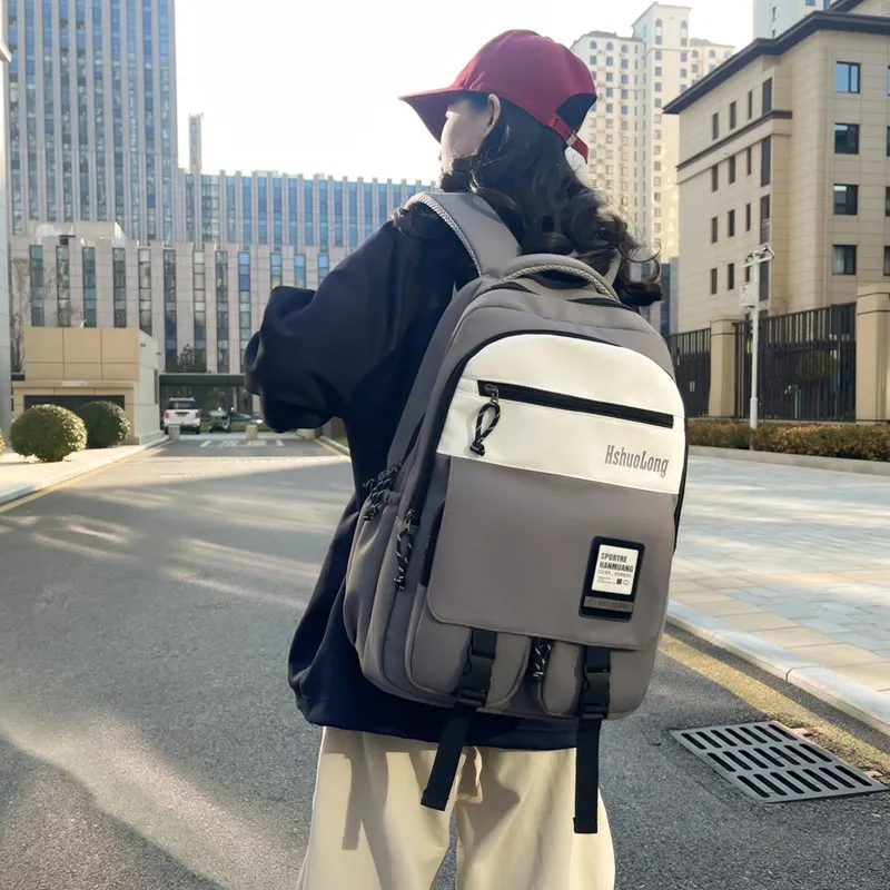 BRABOSTON Nylon Backpack Regular Unisex Multicolor-2