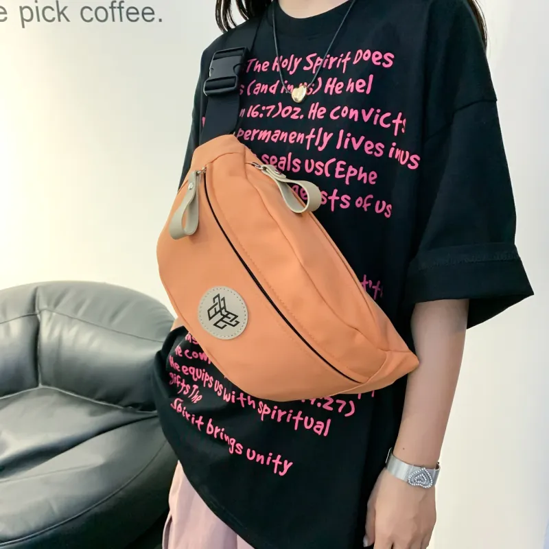 GOX Nylon Sling Bag Regular Unisex Multicolor-18