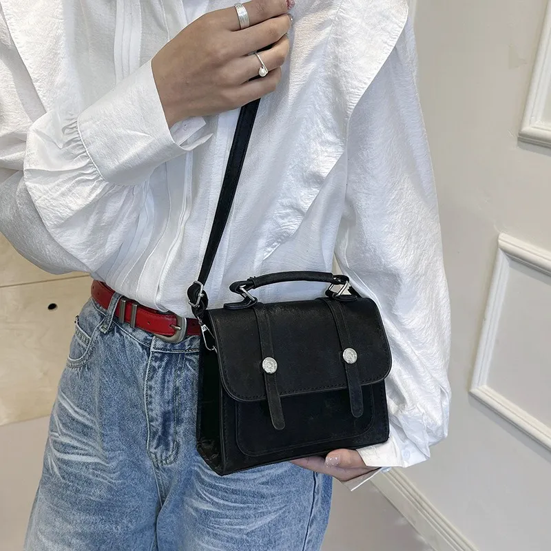 GOX PU Shoulder Bag, Crossbody Bag, Handbag Regular Women's White/Black/Silver/Pink-7