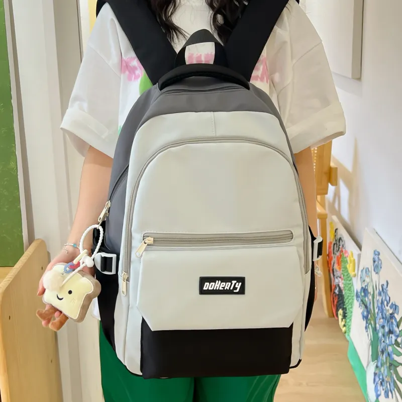 GOX Nylon Backpack Regular Women's Multicolor-4