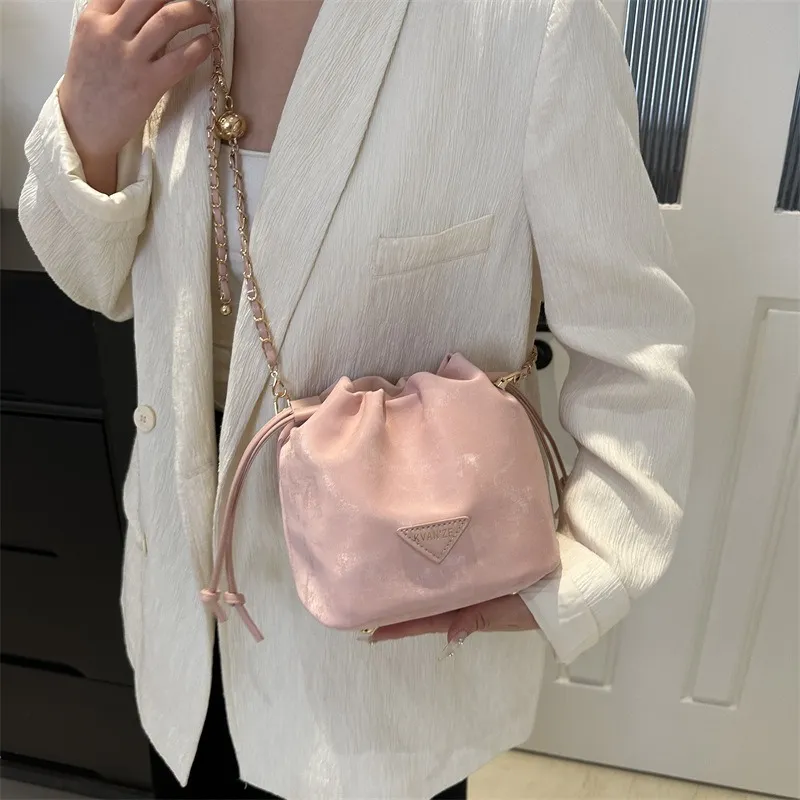 GOX PU Shoulder Bag Regular Women's White/Black/Purple/Coffee/Pink-9