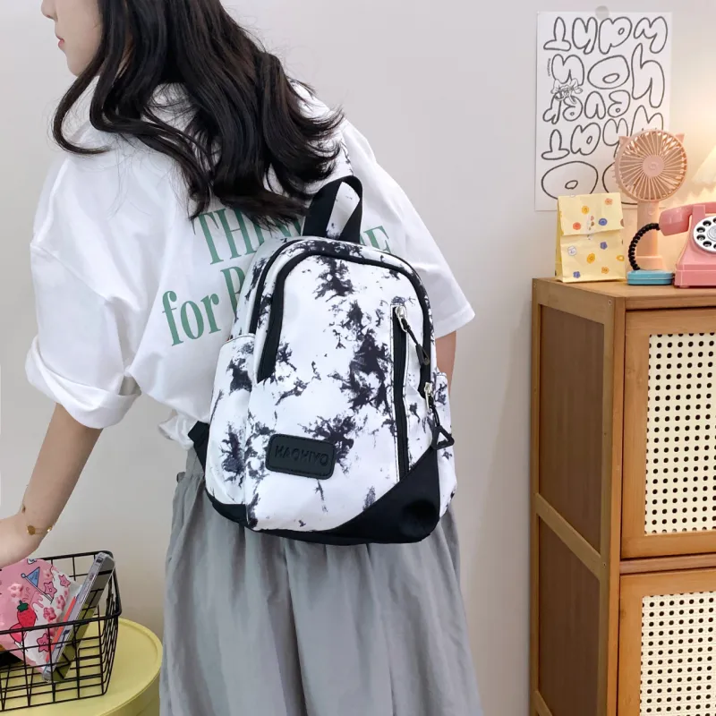 GOX Nylon Crossbody Bag Sling Bag Regular Unisex Black/Green/Blue/Pink-2