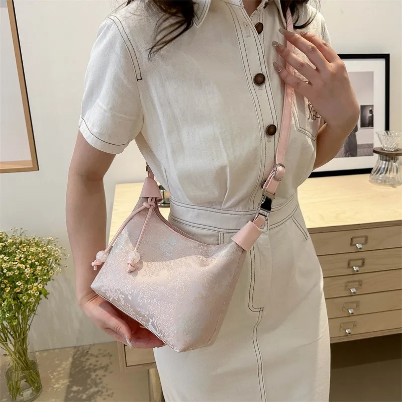 GOX Pu Shoulder Bag, Crossbody Bag Regular Women's White/Blue/Pink-11
