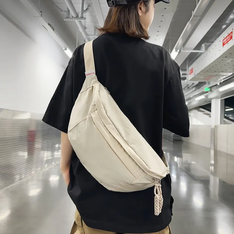 GOX Nylon Sling Bag Regular Unisex Multicolor-1