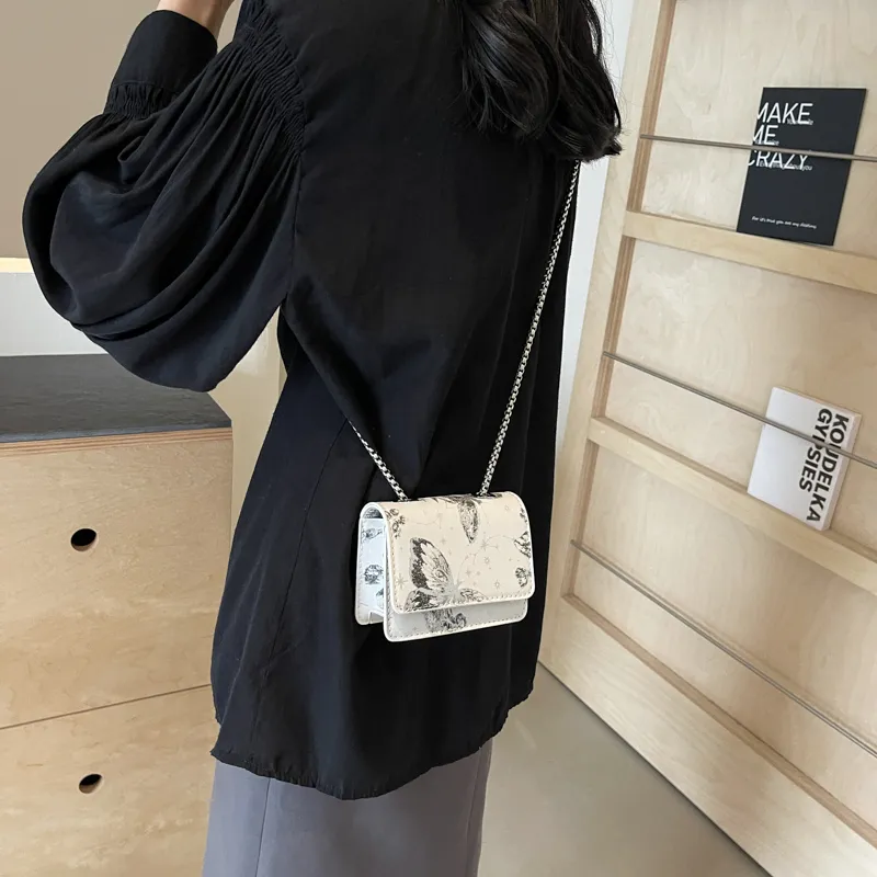 GOX PU Shoulder Bag Regular Women's Silver/Black/Pink-28