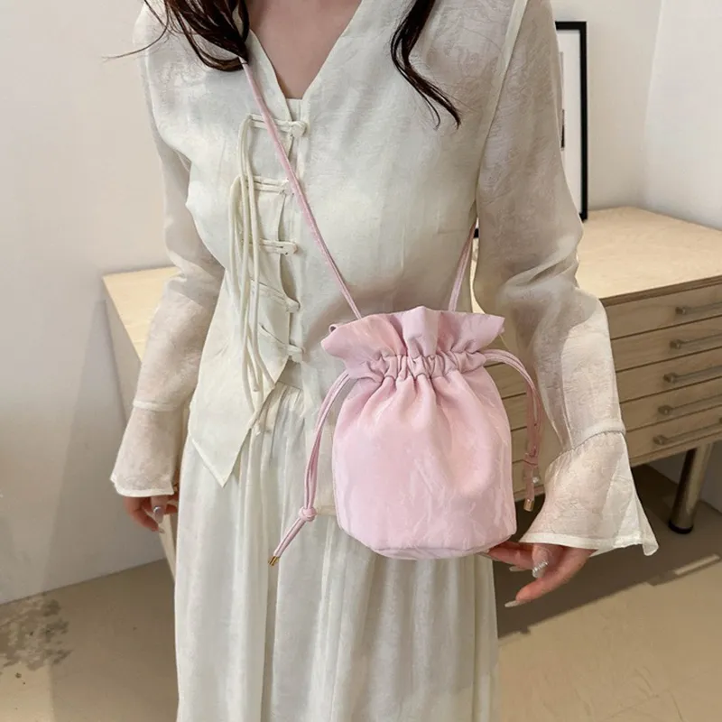 GOX PU Shoulder Bag Regular Women's White/Black/Blue/Silver/Pink-21