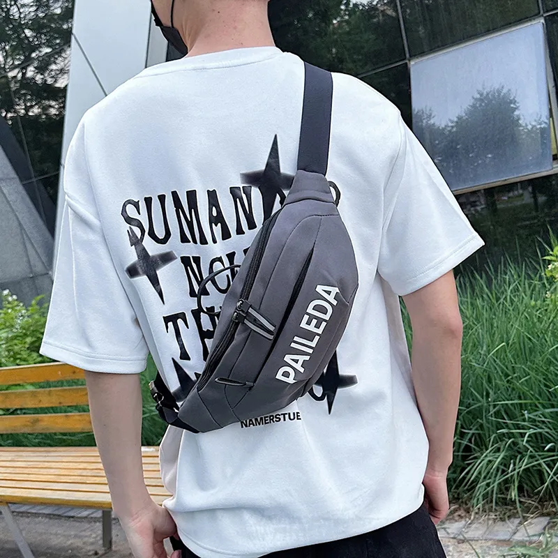 GOX Oxford Sling Bag Regular Unisex White/Black/Gray/Ginger Yellow-16