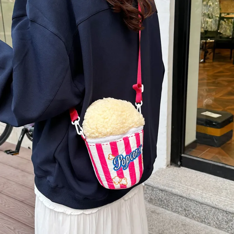 GOX Plush Shoulder Bag Women's Multicolor-1