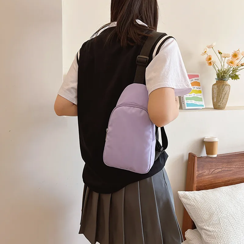 GOX Nylon Sling Bag Regular Women's Multicolor-19