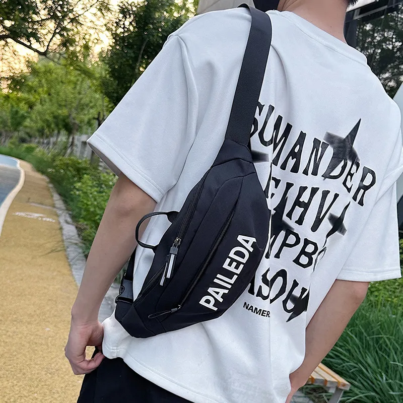 GOX Oxford Sling Bag Regular Unisex White/Black/Gray/Ginger Yellow-7